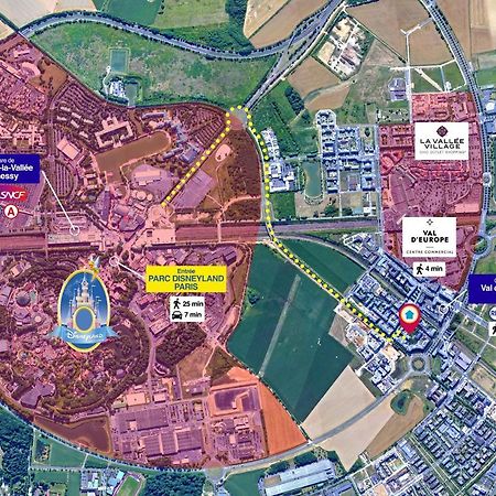 *Disneyland/Chessy* Appartement Idealement Situe Chessy  Εξωτερικό φωτογραφία